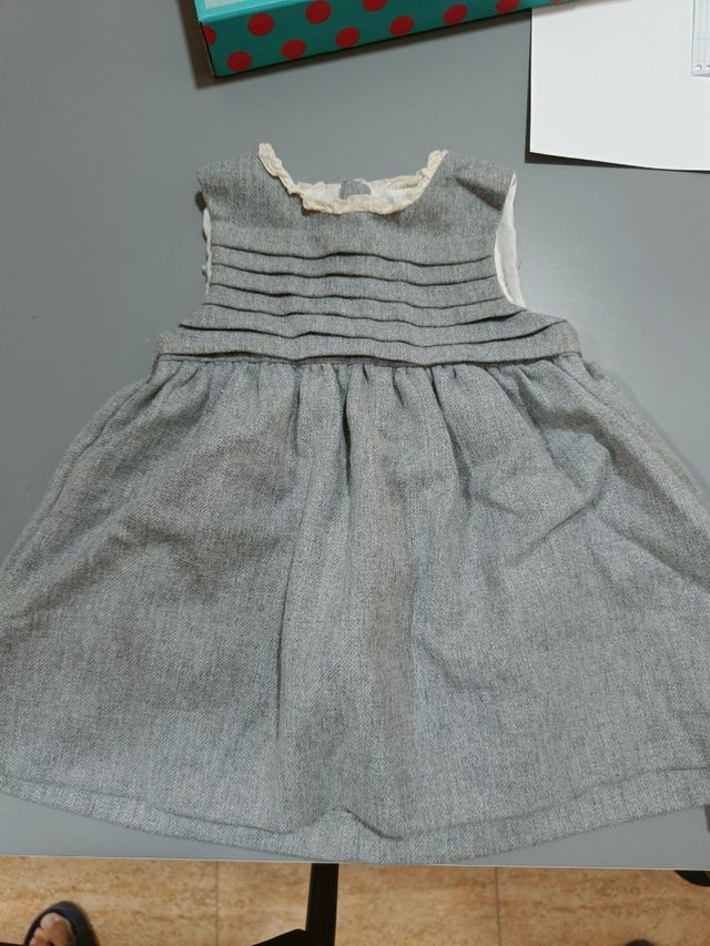 Vestido niña Mayoral gris