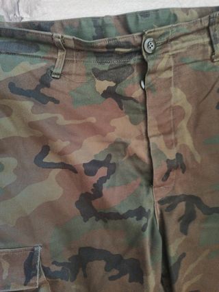Pantalón militar camuflaje