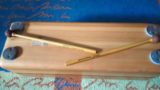 Log Drum Schlagwerk in Wengé