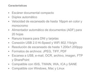 Scanner WiFi Brother ADS-1100W
