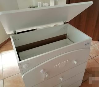 Lettino bimbo bianco