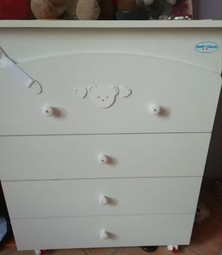 Lettino bimbo bianco