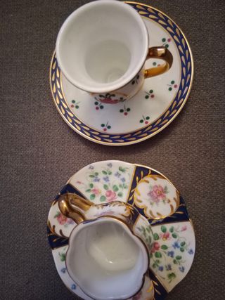 2 mini tazzine caffè vintage