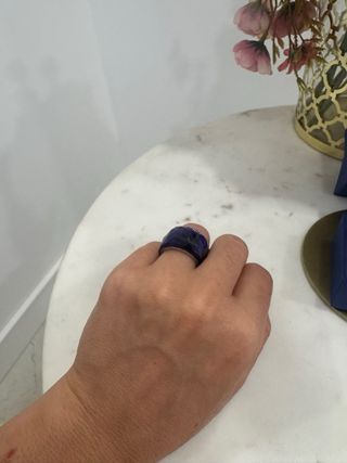 Anillo Swarovski morado