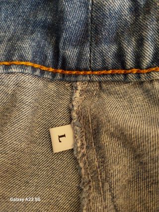 Minigonna jeans - Blu