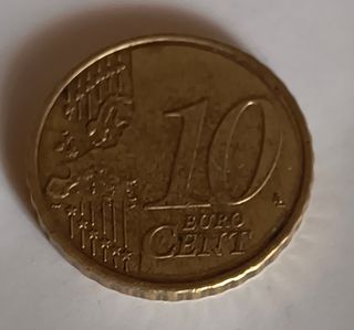 Moneda 10 céntimos Euro Eslovenia 2007