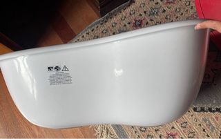 Bañera bebé con reductor - Azul