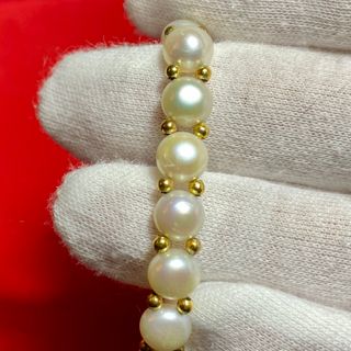 Pulsera de Perlas Blancas – Hecha a Mano