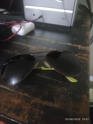 Gafas Aviator marrón oscuro