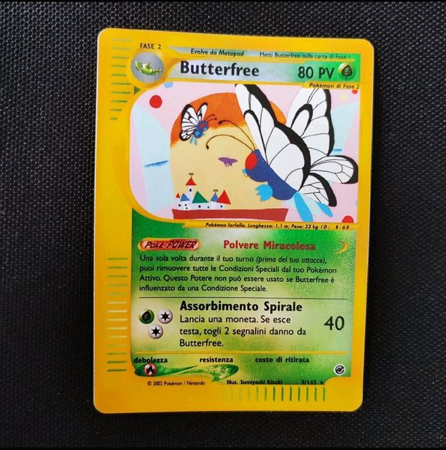 POKEMON BUTTERFREE 5/165 ITA ITALIANO EXCELLENT 
