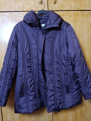 Abrigo acolchado SRQ morado