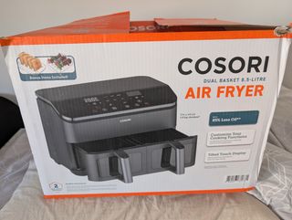 Freidora de aire Cosori 8.5L doble cesta