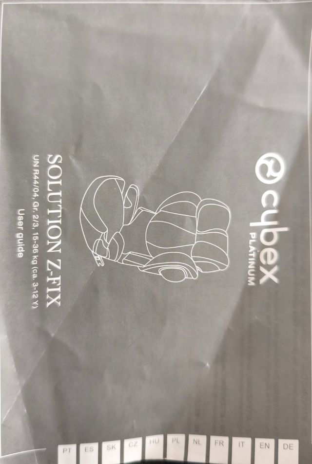 Silla coche Cybex Solution Z-Fix