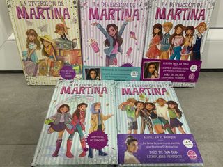 cinco libros de La diversión de Martina