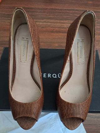 Zapatos UTERQÜE Marrón T-37