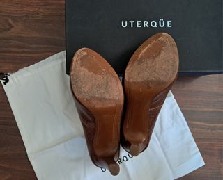 Zapatos UTERQÜE Marrón T-37