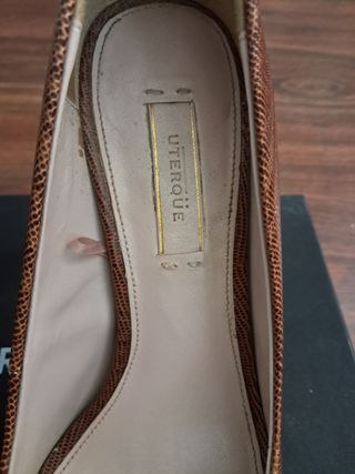 Zapatos UTERQÜE Marrón T-37