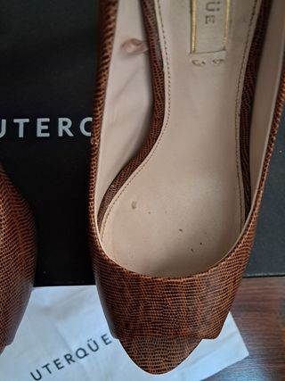 Zapatos UTERQÜE Marrón T-37