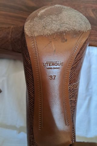 Zapatos UTERQÜE Marrón T-37