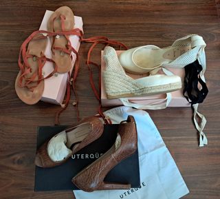 Zapatos UTERQÜE Marrón T-37