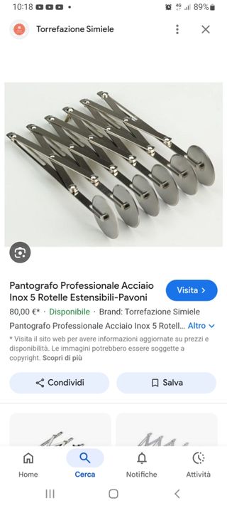 Pantografo  Paderno