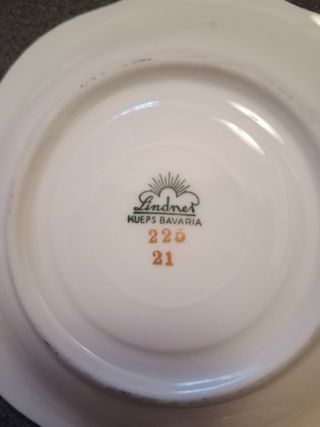 2 Piattini da thè antichi