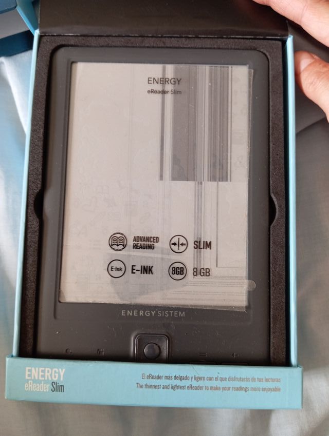 eReader Energy Slim: lector electrónico