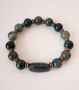Bracciale agata muschio