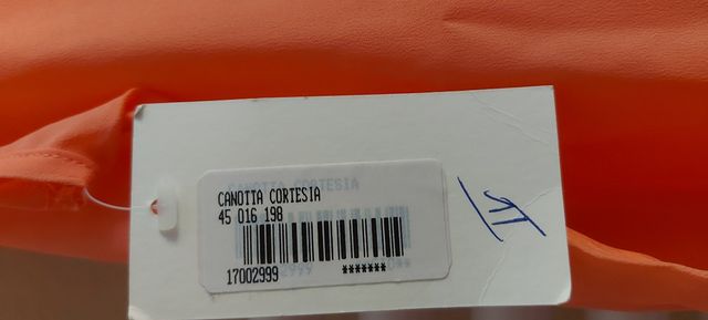 Canottiera Arancione 4° colore arancio/salmone