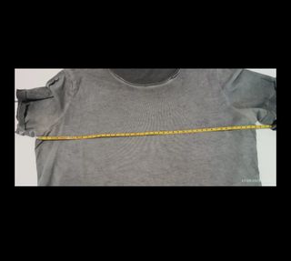 T-shirt grigio donna Tg M
