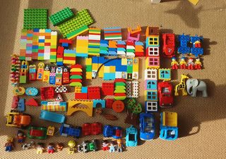 Lego Duplo: gran lote de más 250 piezas