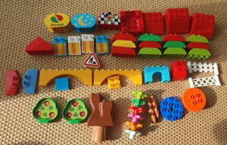 Lego Duplo: gran lote de más 250 piezas