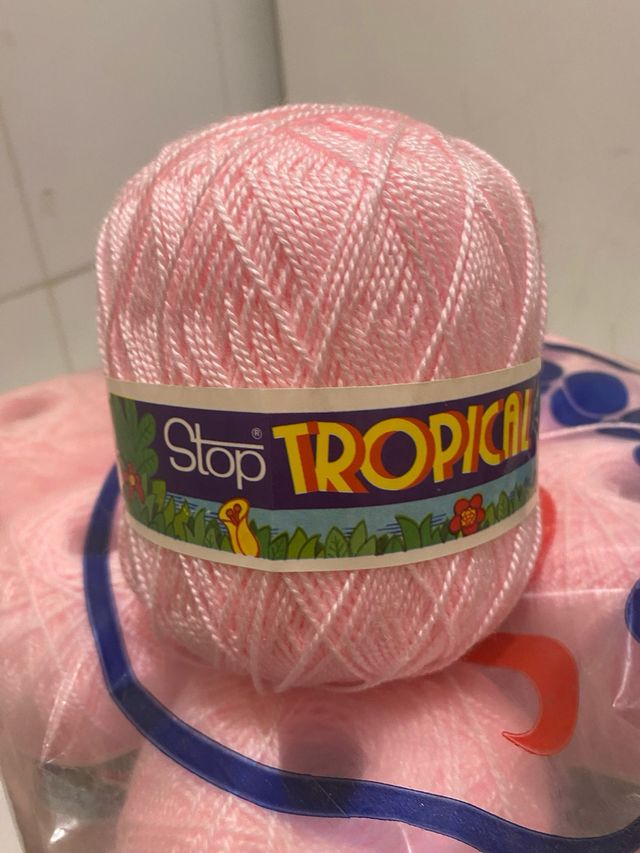 Lana Tropical Stop - Rosado