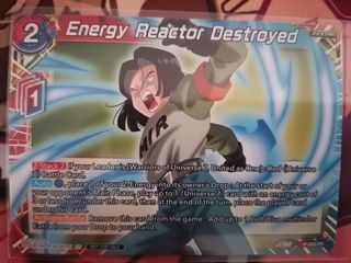 A17 - ENERGY REACTOR DESTROYED - DB PR CARD GAME