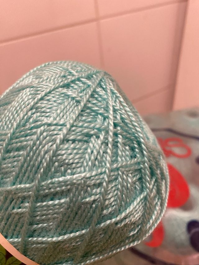 Lana Stop Tropical 12 ovillos - celeste