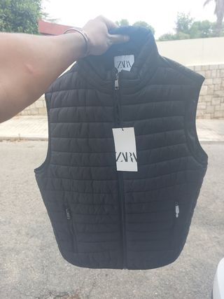 Chaleco Zara negro - Talla M