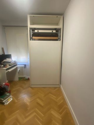 Mueble infantil 1 cajon - blanco/morado