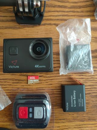 Cámara deportiva Vicuture 4K wifi ultra HD