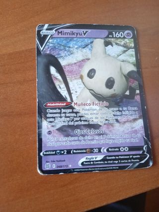 MimikyuV Pokémon Carta 068/172