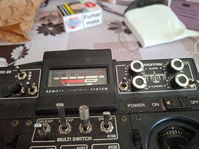 Emisora Graupner MC-20 Radiocontrol