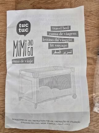 Cuna viaje Tuc Tuc - Bebé