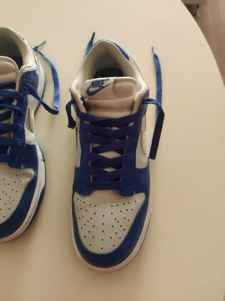 Nike Dunk Low - Zapatillas Azul/Blanco