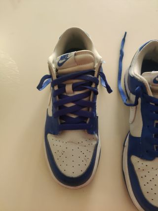 Nike Dunk Low - Zapatillas Azul/Blanco