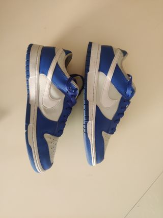 Nike Dunk Low - Zapatillas Azul/Blanco