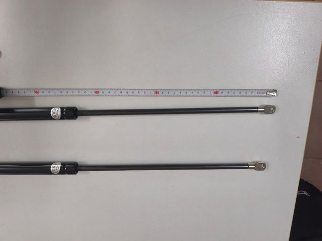 2 Amortiguadores Gas 70cm 90kg