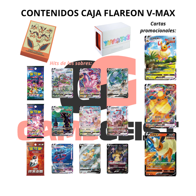 Caja Ultra premium Flareon VMAX