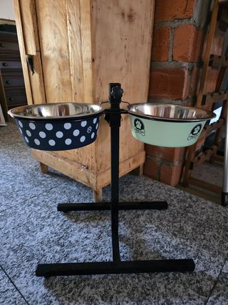 Ciotole per cani - Supporto in metallo
