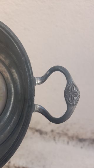 Svuota tasche vintage in peltro