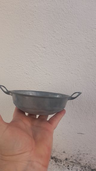 Svuota tasche vintage in peltro