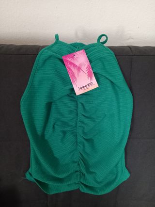 Top Tirantes Verde - Talla única